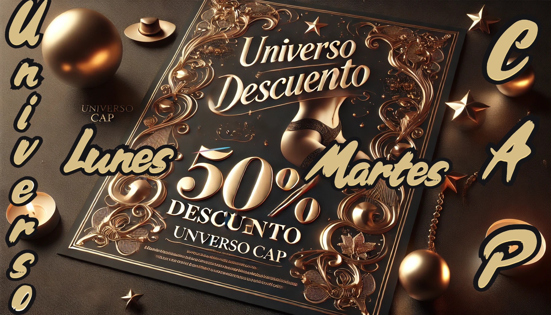 ¡¡¡¡LUNES Y MARTES AL 50% EN UNIVERSO CAP. EN FEBRERO EN CAP MADRID!!!!