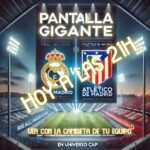 ¡¡¡¡REAL MADRID-ATLÉTICO EN PANTALLA GIGANTE EN CAP MADRID!!!!